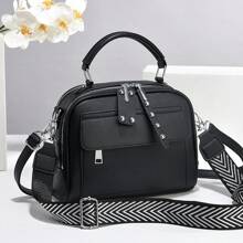 Women Top Handle Bags - 黑色 - 查看 2