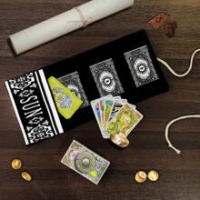 1pc All-Seeing Eye Tarot Card Storage Bag, Gift Bag, Divination Tool Decoration, For Occult & Astrology Supply Storage, Suitable For Holiday Parties, Gifts, Holiday Essential Presents