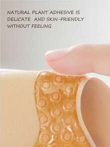 2Pcs Adhesive Bras: Silicone Adhesive Bras, Women's Invisible Bras, Strapless Bras For Backless And Strapless Dresses, No Nipple Cover Push Up Bras-(The Product Runs Small. It Is Recommended To Take The Next Size Up) - Multicolor - View 8