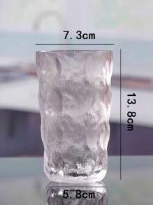 2025 Neuankömmling Glacier Muster Whisky kreative Weingläser Biergläser Wassergläser Teegläser Social-Media-Hit Frühstücksbecher