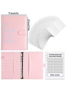 100 Envelope Savings Challenge Kit With A5 Budget Binder - Achieve $5,050 Goal Tracker For Cash Stuffing & Financial Planning | Family-Friendly Money Saving Book With Progress Chart,School Supplies,Back To School