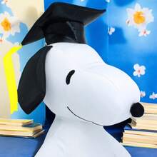 DANICO Oso Firmas Dedicatorias Firmar Muñeco de Peluche Recuerdo Graduación PREMIUM Hombre Mujer Niño Niña Ideal para regalo de Fin de Curso Toga y Birrete - Perrito Graduación - Ver 3