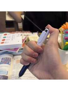 1pc/6pcs New Water Gun Pen Squirt Toy, Student Prank Creative Squirt Ball Point Pen, Water Gun Play Toy For Teenagers, Funny Prank Office And Classroom Stress Relief Small Game, Teenage Gag Prop