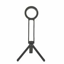 Magnetic MagSafe Phone Holder, Outdoor Mountaineering Selfie Portable Live Broadcast Photography Desk Tripod, All-Metal Slouchy Person Design