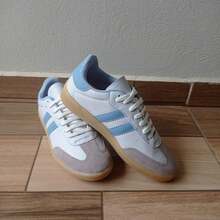 TENNIS SHOES FOR WALKING - blanco/azul - Ver 2