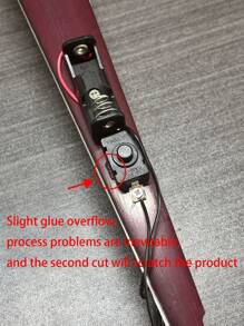 Abanico plegable LED con luz para fiesta, grande, de mano, de colores brillantes, sin baterías incluidas, para regalo, presentación, boda, cumpleaños, decoración del hogar, discoteca, accesorios fluorescentes, cosplay, que brilla en la oscuridad