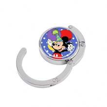 Disney 1 pièce Crochet de bureau monté Disney avec Mickey Mouse, Minnie Mouse, Donald Duck, support portable pour sac à main, accessoire de bureau créatif pour le bord du bureau
