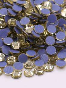 SS6 2mm Multi Color Glass Hotfix Rhinestones 1440pcs Round Shape Crystal Strass Flat Back Hotfix Rhinestone For Clothes Garment Decoration