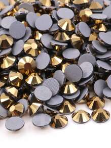 SS6 2mm Multi Color Glass Hotfix Rhinestones 1440pcs Round Shape Crystal Strass Flat Back Hotfix Rhinestone For Clothes Garment Decoration