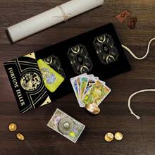 1pc Magical Tarot Card Storage Bag, Gift Bag, Divination Tool Decor, For Witch & Astrology Supplies Storage, Suitable For Holidays & Parties, Gifts