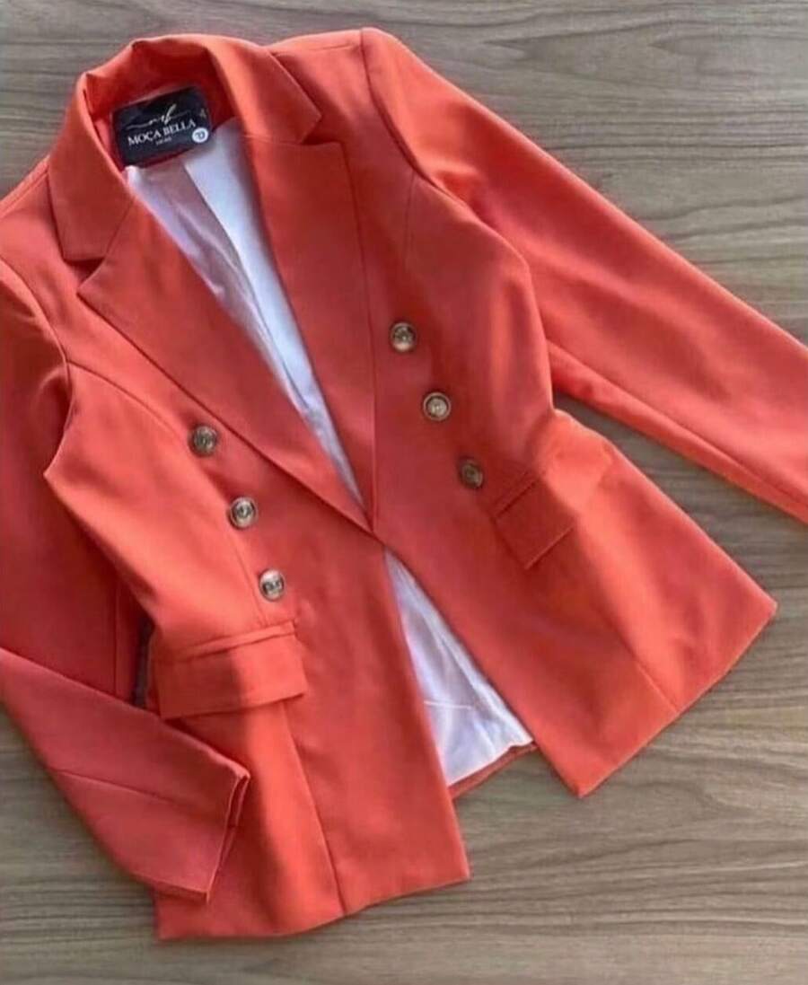 Women Blazers - Naranja - Ver 1