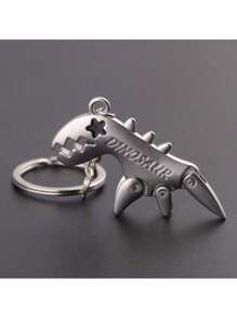 Ins Style Alloy Small Dinosaur Keychain, Necklace, Versatile Hip Hop Design For Sweater, Phone, Bag, Keys, Earphones, CCD Camera Decoration, Gift For Fans, Family, Friends, Lovers