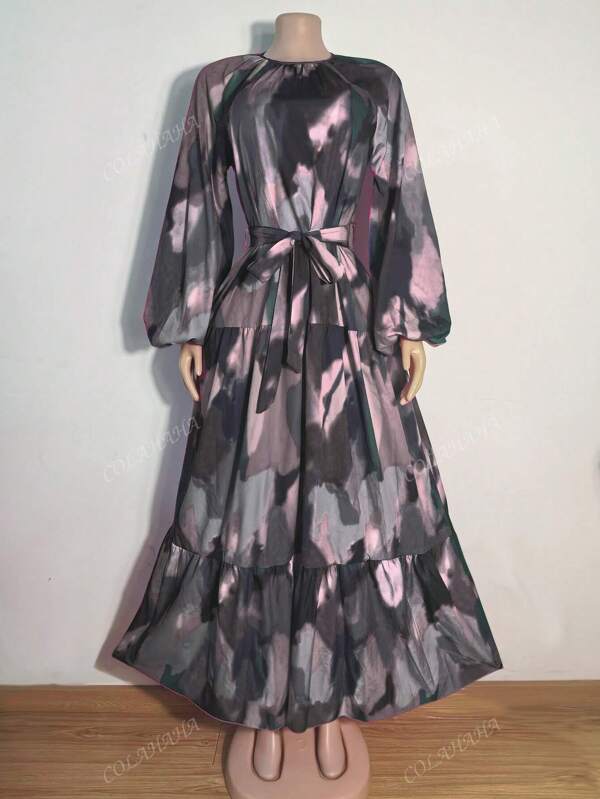 Arabic Style Simple Casual Dress, Fashion Daily Wear,Modest