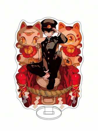 Anime Crunchyroll Acrylkaart 10CM Yugi Amane / Hanako-Kun Yashiro Nene Minamoto Kou Yugi Tsukasa Mitsuba Sousuke Leuke Creatieve Cadeaus Exquise Verzamelobjecten Anime Merchandise Verjaardagscadeau Label
