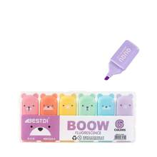 4/5/6 Couleurs Mini Stylos Surligneurs Fluorescents, Pratiques et Polyvalents