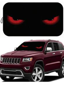 1pc Car Front Windshield Sunshade, 59.06"X27.5" Foldable Windshield Sun Shade, Blocks UV Rays, Keeps Car Interior Cool, Fits 2025 Model