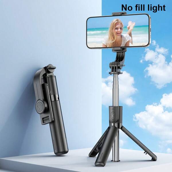 Portable Selfie Stick, Extendable Selfie Stick Tripod With Wireless Remote And Tripod Stand, Lightweight And Compact, Compatible With IPhone 15 14 13 12 Pro Xs Max X 8Plus, Android