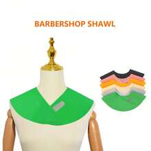1pc Salon Hair Cutting & Perming Accessories, Silicone Hair Coloring Cape, Anti-Shedding Hair Cutting & Perming Wrap - Multicolor - View 12