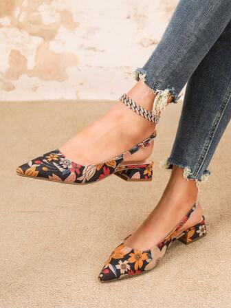 Damen Mules mit spitzer Zehenpartie und Riemen Einfarbig, hoher Absatz, modernes minimalistisches Design, geeignet für Arbeit, Partys, formelle Anlässe, elegante und bequeme Absatz-Sandalen