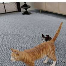 1pc Pet Cat Scratching Post With Protective Mat