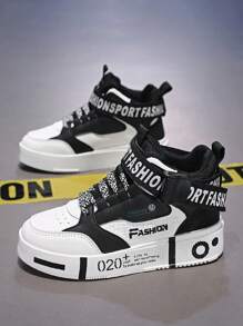 Zapatillas casuales de moda de caña alta y baja para adolescentes y niños, zapatos deportivos cómodos, zapatos para correr, zapatos para skateboarding