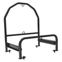 Adjustable Semi Truck Spare Tire Carrier Universal For Super Singles Powder Coated Black Steel - asPic - View 8