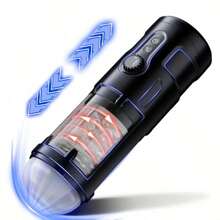 Male Masturbator Sex Toy Adult Toy Male Sex Toy With 7 Thrust And 7 Rotation Modes, Both Hands Free Pocket Pussy Sex Machine With Visual Window And Suction Base Electric Penis Pump Sex Toy Male Masturbator Sex Toy Pocket Pussy Male Masturbator