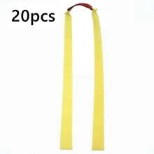 Suitable For Traditional Hunting Slingshots, 1.0 Thick Rubber Bands, Thickened Slingshot Elastic Bands, Flat Leather, High Elasticity, Widened And Increased Strength, Durable And Long-Lasting