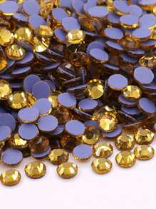 SS6 2mm Multi Color Glass Hotfix Rhinestones 1440pcs Round Shape Crystal Strass Flat Back Hotfix Rhinestone For Clothes Garment Decoration