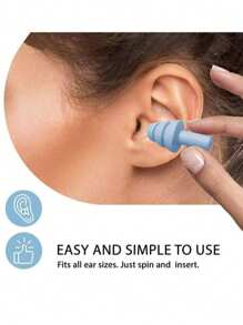 10 Pairs Of Colored Soft Silicone Earplugs, Waterproof Swimming, Waterproof Insulation And Comfortable Earplugs, Noise Reduction During Sleep, Easy To Carry, Simple And Easy To Use.