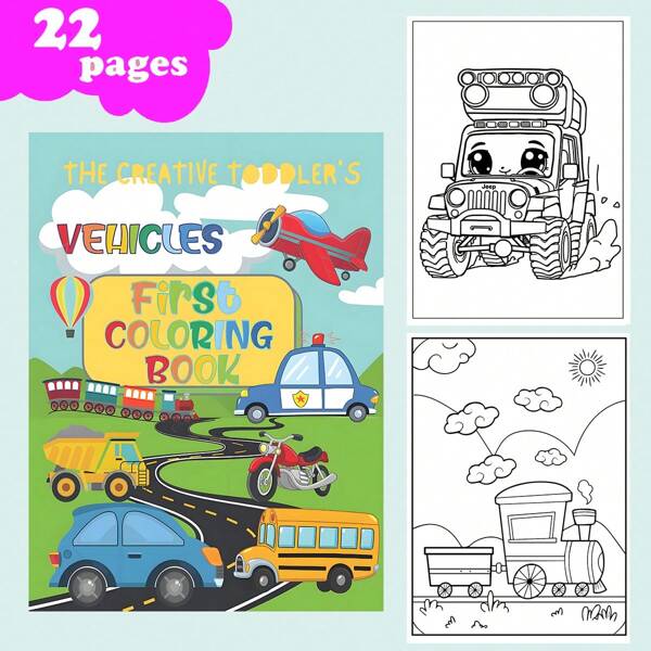 كتب تلوين للأطفال بمواضيع سيارات متنوعة ، كتب تلوين بالجملة لعمر 2-4 سنوات ، 22 صفحة من المحتوى ،4-8 ، 8-12 كتيبات تلوين صغيرة كهدايا حفلات أعياد الميلاد ملء أكياس الهدايا ، أنشطة صفية. كتب التلوين