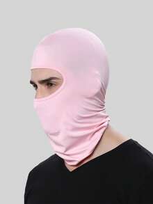 Pasamontañas rosa, máscara facial para hombres y mujeres - esquí, snowboard, motocicleta, protección UV y contra el viento - Multicolor - Ver 1