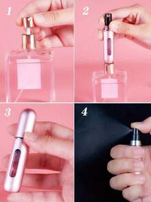 3 chai xịt nước hoa rỗng 8ml, chai xịt phun sương có thể nạp lại, chai xịt mini, hộp đựng nước hoa nhỏ bỏ túi, vật dụng cần thiết mang theo khi đi nghỉ mát, đi biển, đi học. - Nhiều màu - Xem 2