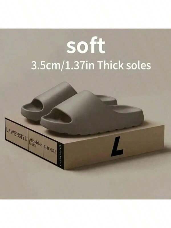 Ultracomfortabele pantoffels voor dames - Ademende antislip EVA-schuimzool, open teenontwerp, lichtgewicht en zachte casual schoenen, geschikt voor binnen/buiten, strand, douche - het hele seizoen