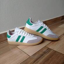 TENNIS SHOES FOR WALKING - blanco/verde - Ver 2