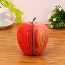 Wholesale Creative And Personalized Stationery, DIY Fruit Sticky Note Paper, Apple Sticky Note Book, Fruit Sticky Notes - Multicolor - View 4