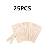 100pcs Large Wooden Craft Stick, 6-Inch (Approximately 15cm) Multifunctional Wooden Ice Cream Craft Stick Ice Cream Stick, Used For Waxing, Mixing, Craft Projects, Tongue Suppressors, Plant Labels