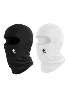 Multi-Pack Unisex Bird Pattern Solid Color Balaclava Face Mask, Suitable For Daily Use, Outdoor Travel, Hiking, Skiing, Cycling - Multicolor - View 13