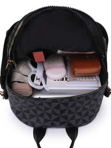 Fashionable And Women's Backpack Design, Diamond Grid Large Capacity Backpack, Casual Shoulder Bag, Commuting Bag, Student Backpack, Mother's Bag