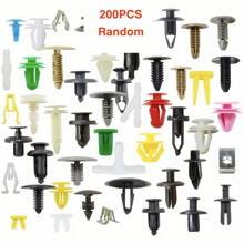 50/100/200/500pcs/Set Universal Plastic Clips For Car Bumper Door, Durable Auto Fastener Set, Mixed Auto Retainer Fastener Rivets Clips Set For Easy Car, Bumper & Door Panel Repair