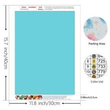 5D DIY Diamond Painting Kit - Round Acrylic Diamond, Witch Tarot Card Theme Character Embroidery Cross Stitch Craft, Wall Decor And Home Decor, Frameless Full Diamond Diamond Art, Suitable As Christmas Gift