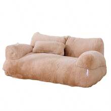 Luxury Cat Bed Sofa Winter Warm Plush Cat Nest Pet Bed For Small Medium Dogs - as pic - View 7