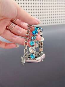 Nuevo brazalete con tira de cristal rhinestone compatible con correas de 38/40/41/42/44/45/46/49mm para Ultra/Se10/9/8/7/6/5/4/3/2/1