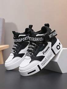 Zapatillas casuales de moda de caña alta y baja para adolescentes y niños, zapatos deportivos cómodos, zapatos para correr, zapatos para skateboarding