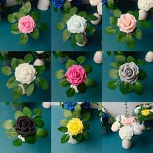 30 Stücke/Pack bunte Rosen aus PE, Heim-/Hochzeitsdekoration, künstliche Rosen für Hochzeitsdekoration