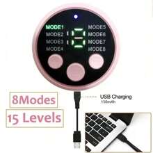 Cinturón abdominal estimulador de músculos abdominales - Cinturón estimulador de abdominales recargable por USB, cinturón tonificador de músculos para entrenamiento de abdominales, masajeador para hombres y mujeres - Negro