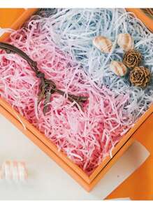 High-Grade Raffia Filler; Gift Box Gift Wrapping Filler Material; Fruit Gift Box Decoration; Gift Box; Gift Box; Shredded Paper Confetti; Gift Filler; Companion Gift Box Wrapping Paper