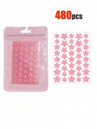 40/80/240/480 Piezas Divertidas Pegatinas de Caras de Estrellas de Estilo Bohemio para Fiestas, Pegatinas Decorativas de Estrellas de Dibujos Animados Perfectas para Fotos, Adecuadas para Diversas Fiestas, Reuniones y Actividades, Pegatinas de Pentagramas Multicolor de Varios Tamaños, Pegatinas de Decoración de Rostro de Festival de Música DIY Y2K, Decoración de Fotografía de Fiestas de Vacaciones, Halloween, Navidad, Pegatinas de Rostro de Festival al Aire Libre, Maquillaje, Económicas, Decoración de Habitación, Tocador, Viaje, Dormitorio, Accesorios de Maquillaje, Económicas, Rellenos de Calcetines Navideños, Maquillaje, Herramientas de Maquillaje, Cosas Baratas, Regalos, Regalos para Mujeres, Regalos de Navidad