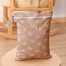 1 Pannolino in tessuto, borsa impermeabile riutilizzabile per bagnato e asciutto, adatta per viaggi, spiaggia, piscina, asilo nido, articoli per bambini sporchi, yoga, palestra, costumi da bagno o indumenti bagnati - Multicolore - Visualizzare 2