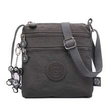 Borsa a tracolla leggera e impermeabile in nylon di alta qualità, casual e versatile, borsa in tela alla moda